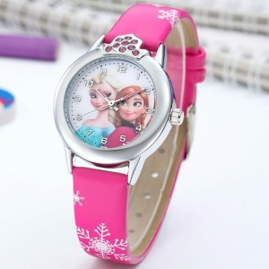 Orologio rosa Disney Snow Queen per ragazze alla moda