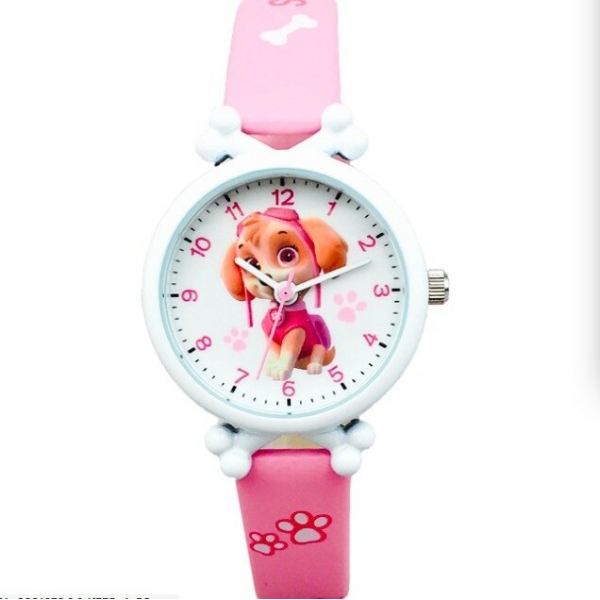 Orologio Stella Pat Patrol per le ragazze in rosa e bianco