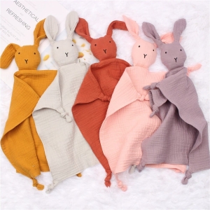 Peluche per bambine a forma di coniglietto alla moda, in una gamma di colori