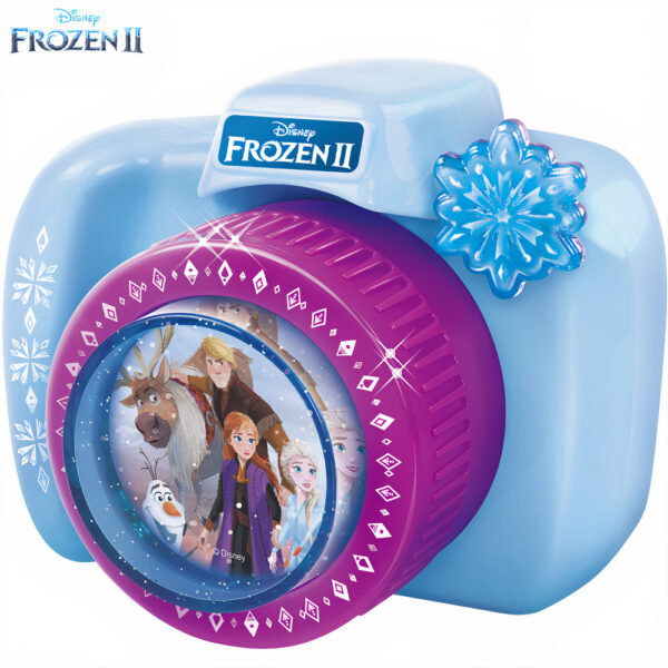 Macchina per creare adesivi 3D della Regina delle Nevi per le ragazze. colori blu in una scatola