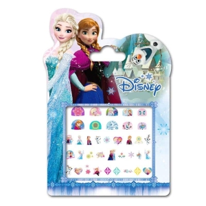 Adesivi per unghie della Regina delle Nevi per le ragazze, diversi colori e disegni