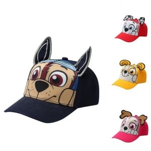 Berretto con orecchie da pattugliatore per ragazze. Diversi colori e disegni.