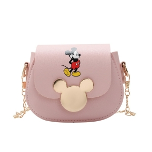 Borsa a tracolla da ragazza con motivo mickey di tendenza