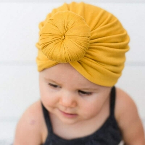 Cappello a turbante invernale alla moda per i neonati