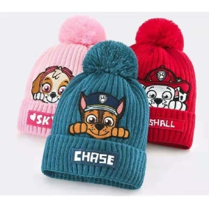 Cappello di pelliccia Patrol per bambina in una gamma di colori alla moda