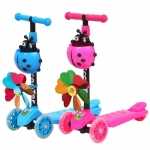 Monopattino multicolore alla moda per bambine da 3 a 8 anni