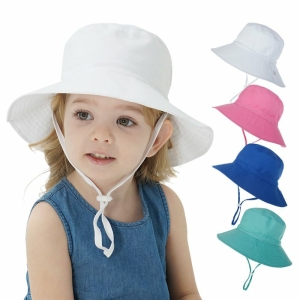 Cappello estivo anti-UV per bambine alla moda - vari colori