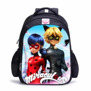 Zaino nero miracoloso per le bambine, nero