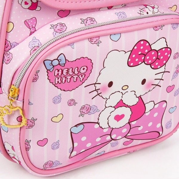 Zaino Hello Kitty per le bambine sanrio sac decole en pu pour filles description 6 cleanup