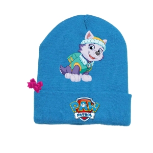 Cappello Pat Patrol da bambina lavorato a maglia in lana acrilica in vari colori