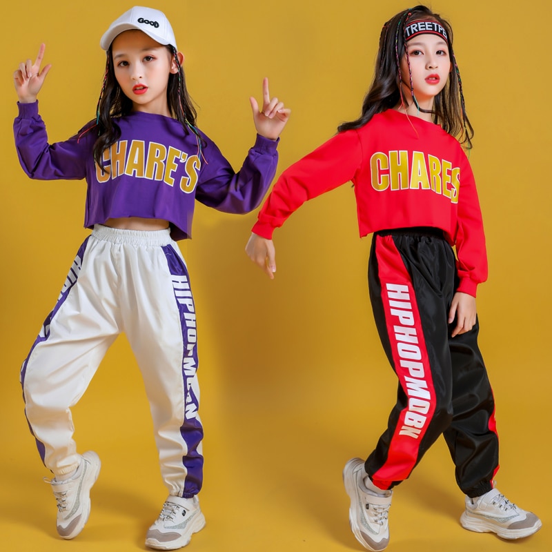 Felpa e jogging in stile hip hop per le ragazze • Piccoli Pirati
