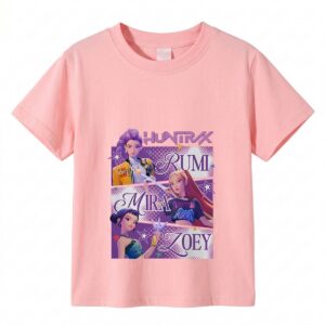 Cacciatori di demoni K-pop T-shirt ragazza Rumi Mira Zoey